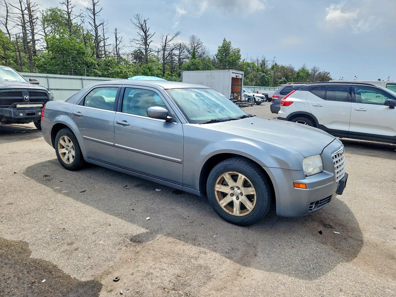 2007 Chrysler 300 Touring Серебряный vin: 2C3KA53G27H897814