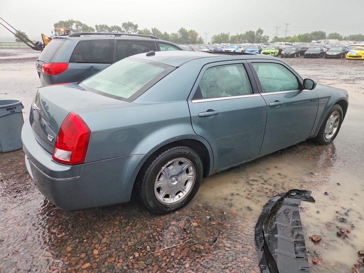 2006 Chrysler 300 Touring Синий vin: 2C3KA53G36H110870