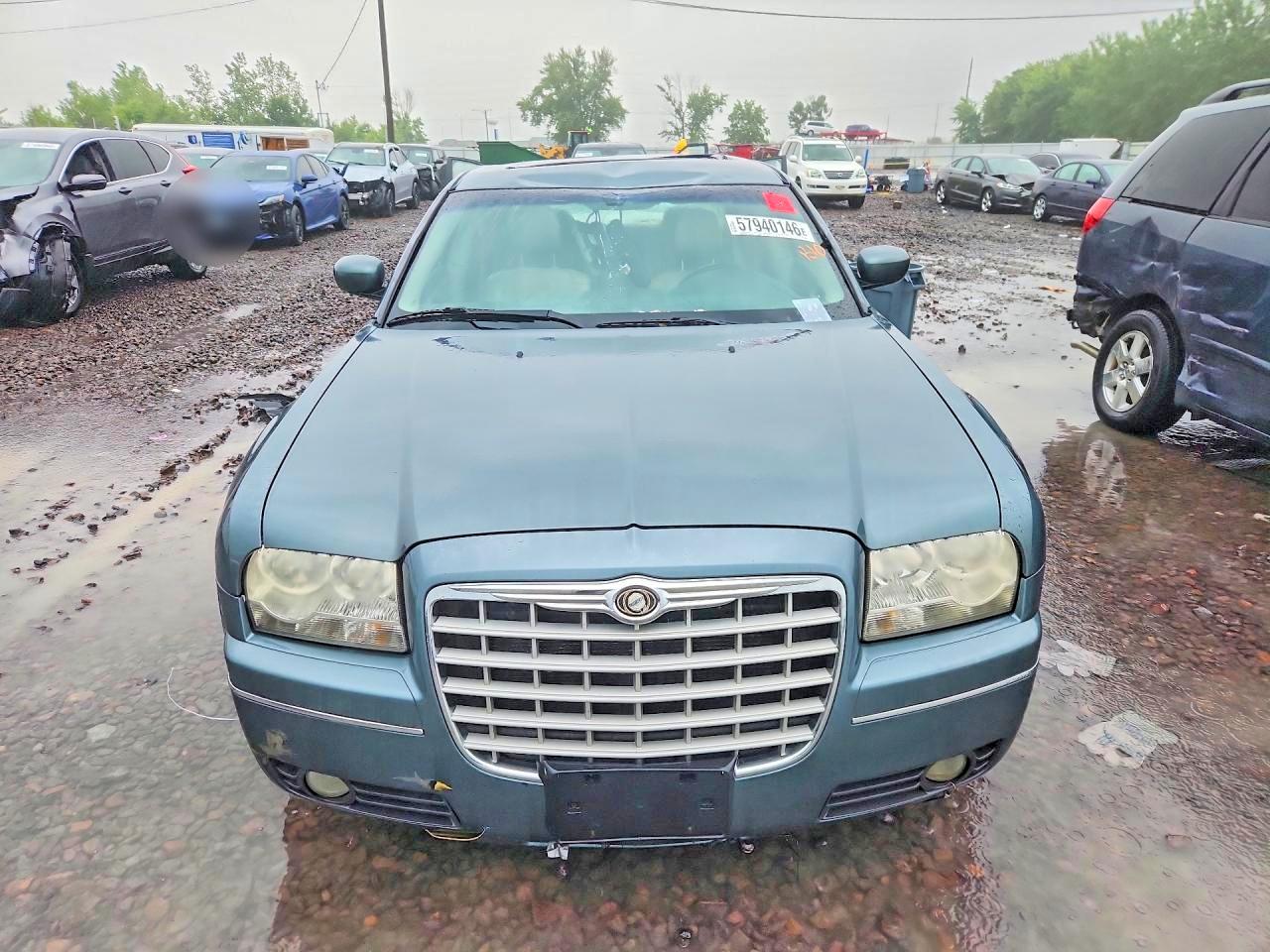 2006 Chrysler 300 Touring Синий vin: 2C3KA53G36H110870