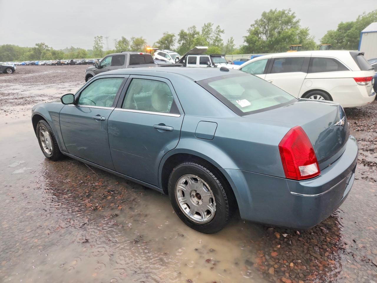 2006 Chrysler 300 Touring Синий vin: 2C3KA53G36H110870