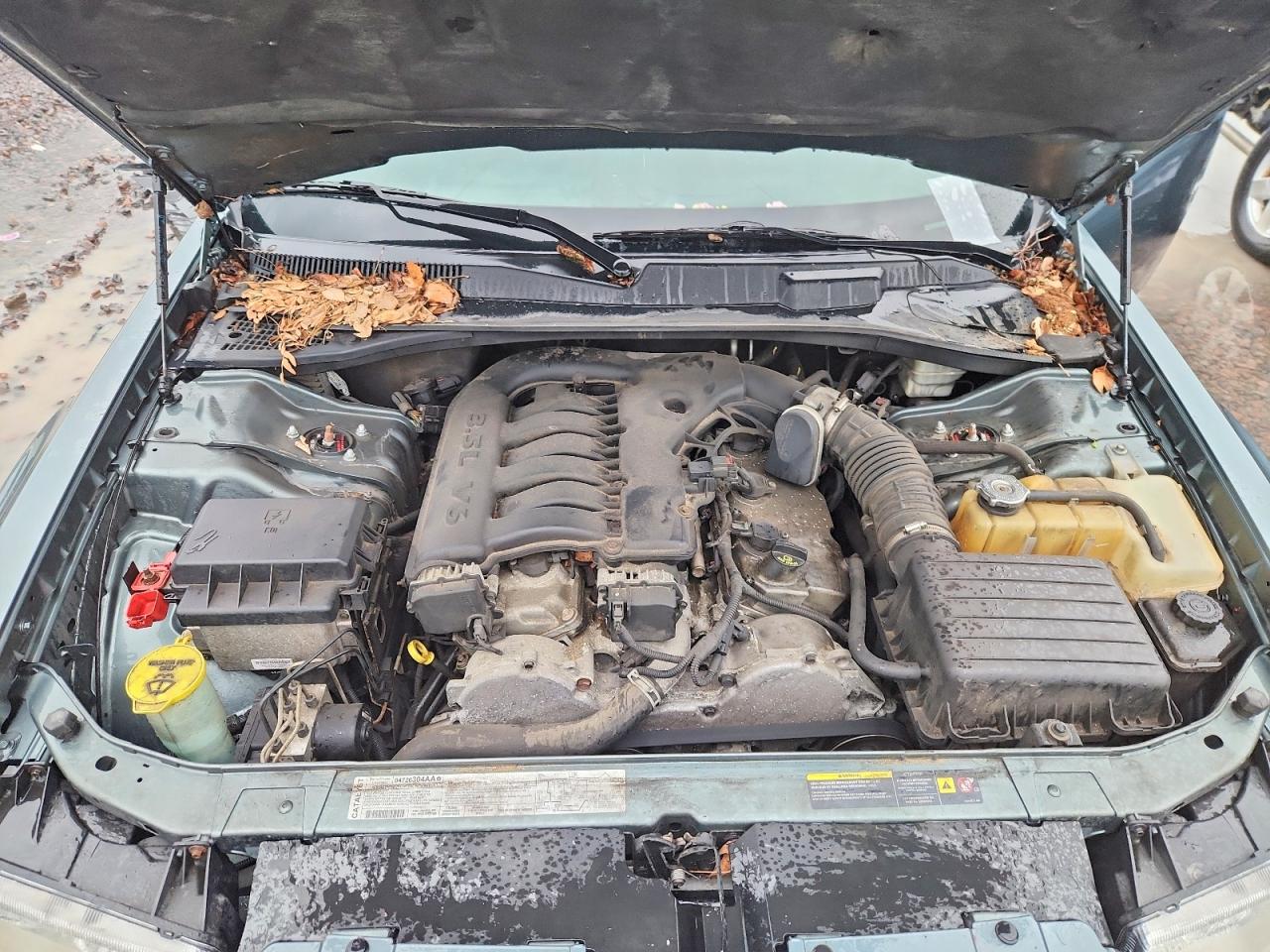 2006 Chrysler 300 Touring Синий vin: 2C3KA53G36H110870