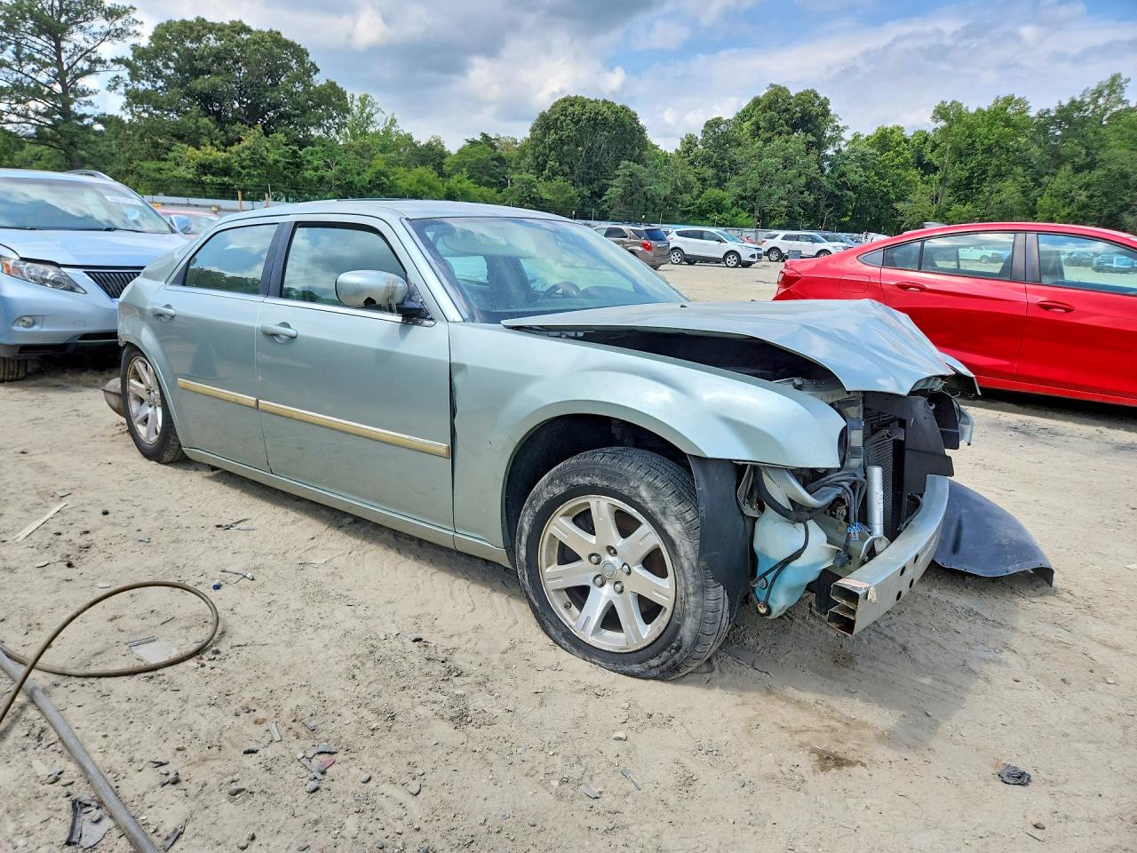 2006 Chrysler 300 Touring Silver vin: 2C3KA53G36H198268