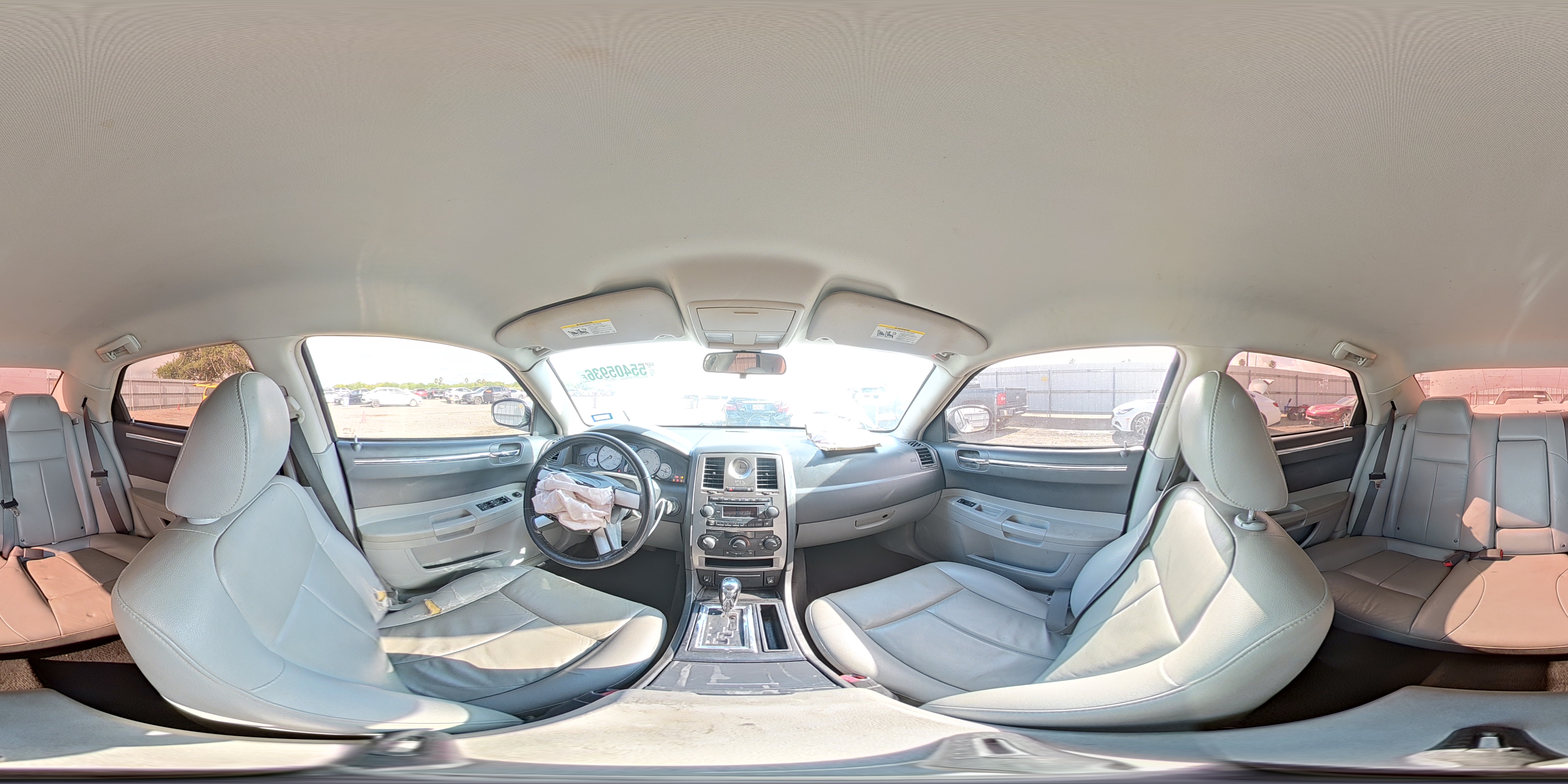 2006 Chrysler 300 Touring Белый vin: 2C3KA53G36H411462