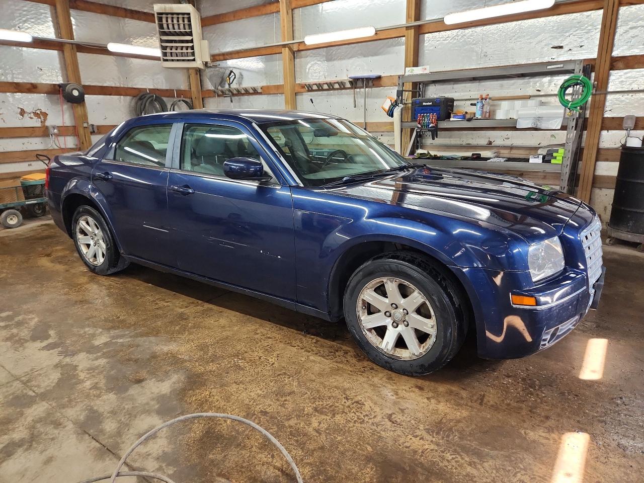 2006 Chrysler 300 Touring Синий vin: 2C3KA53G36H434918