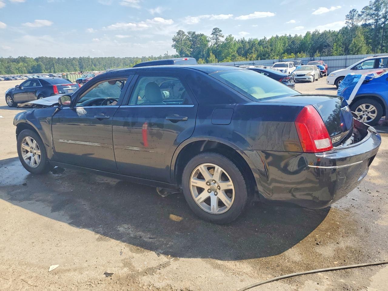 2006 Chrysler 300 Touring Black vin: 2C3KA53G36H480913