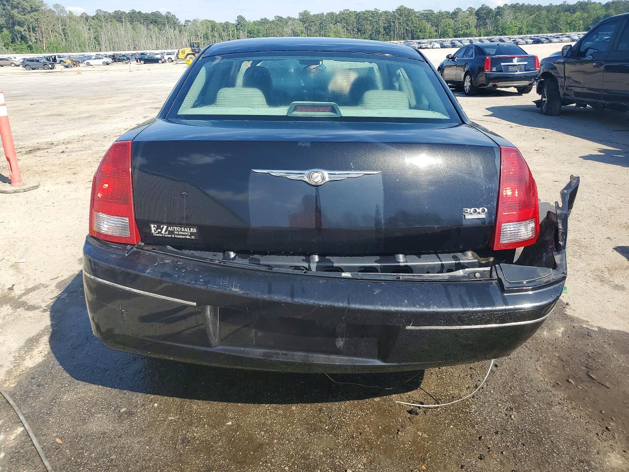 2006 Chrysler 300 Touring Black vin: 2C3KA53G36H480913