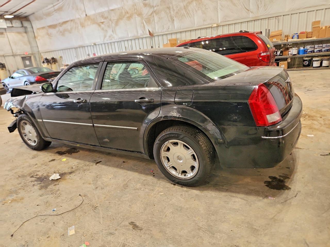 2007 Chrysler 300 Touring Black vin: 2C3KA53G37H745637