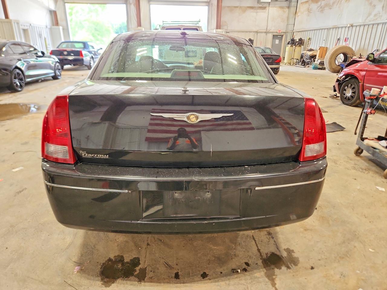 2007 Chrysler 300 Touring Black vin: 2C3KA53G37H745637