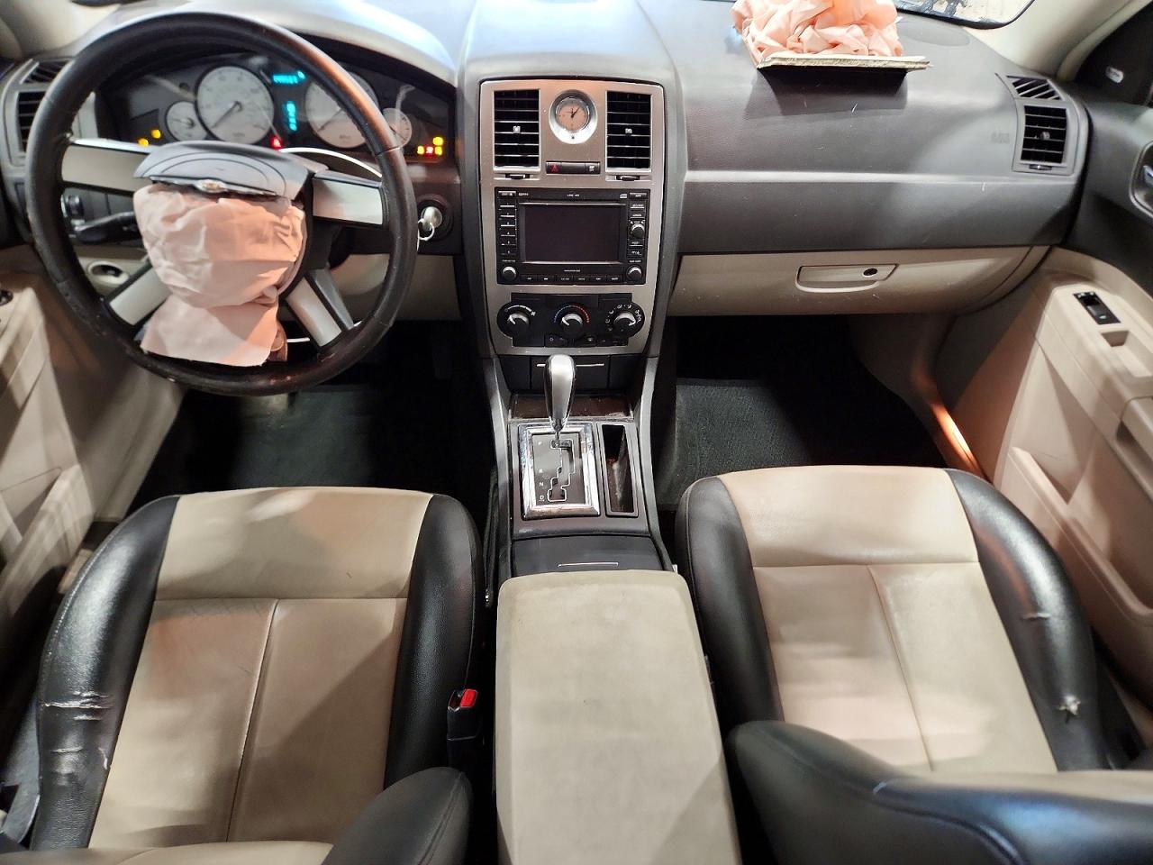 2007 Chrysler 300 Touring Black vin: 2C3KA53G37H745637