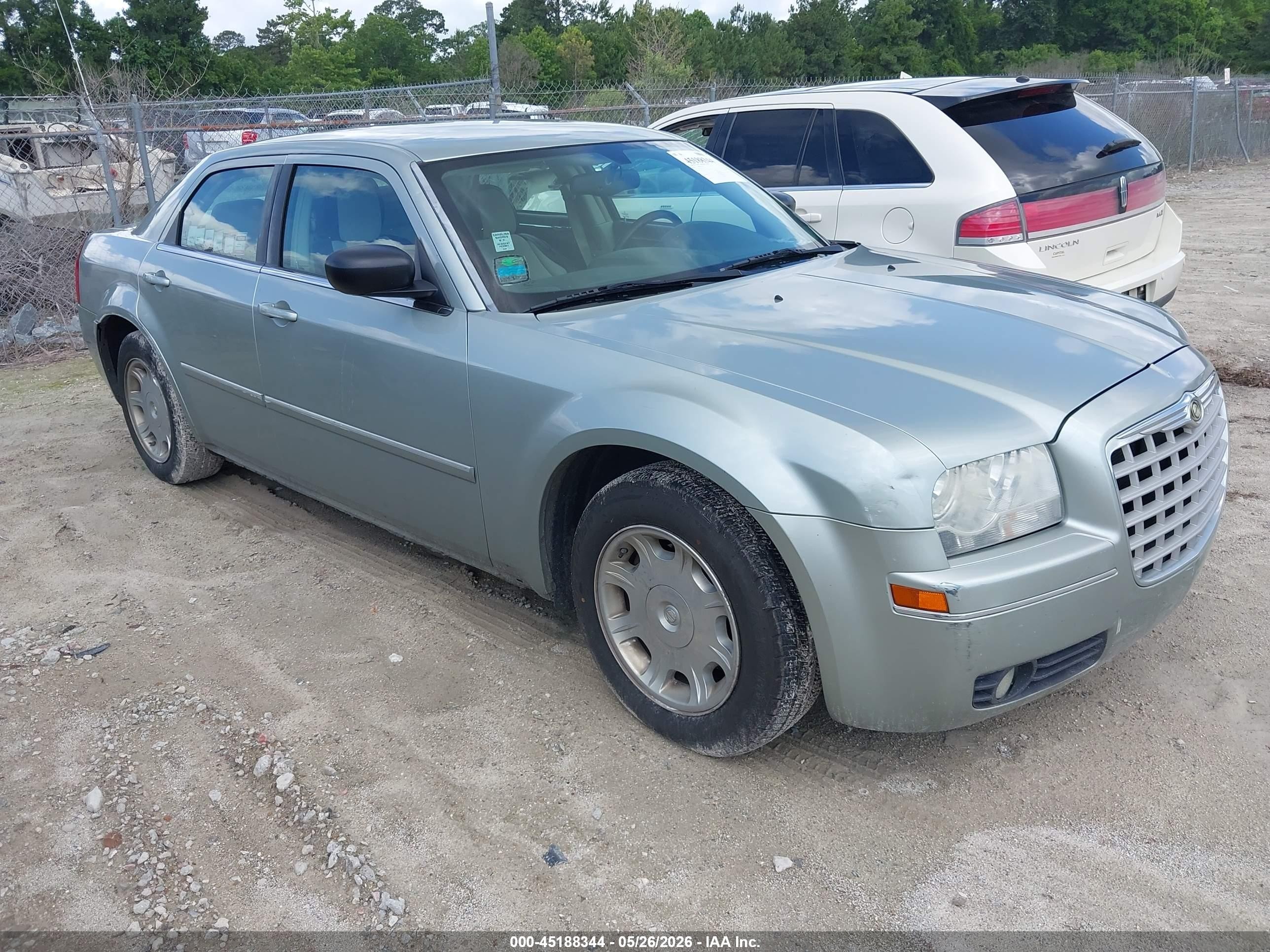 2006 Chrysler 300 Touring Green vin: 2C3KA53G46H151332