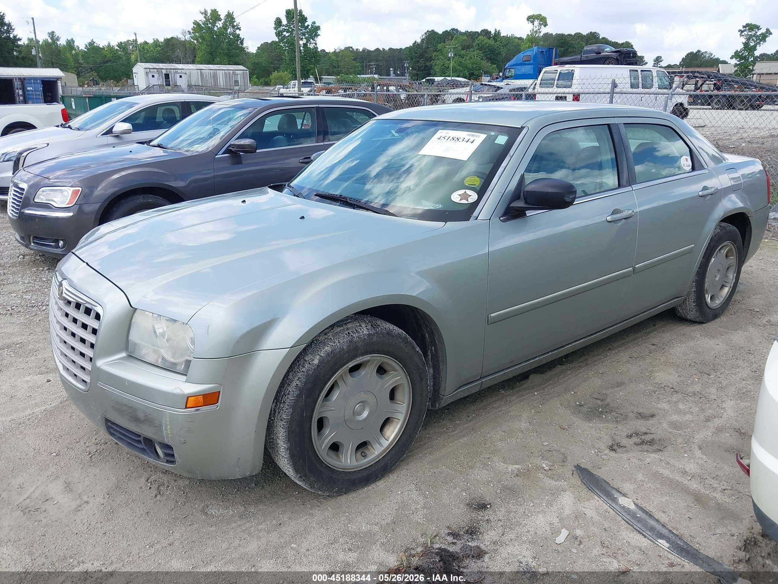 2006 Chrysler 300 Touring Green vin: 2C3KA53G46H151332