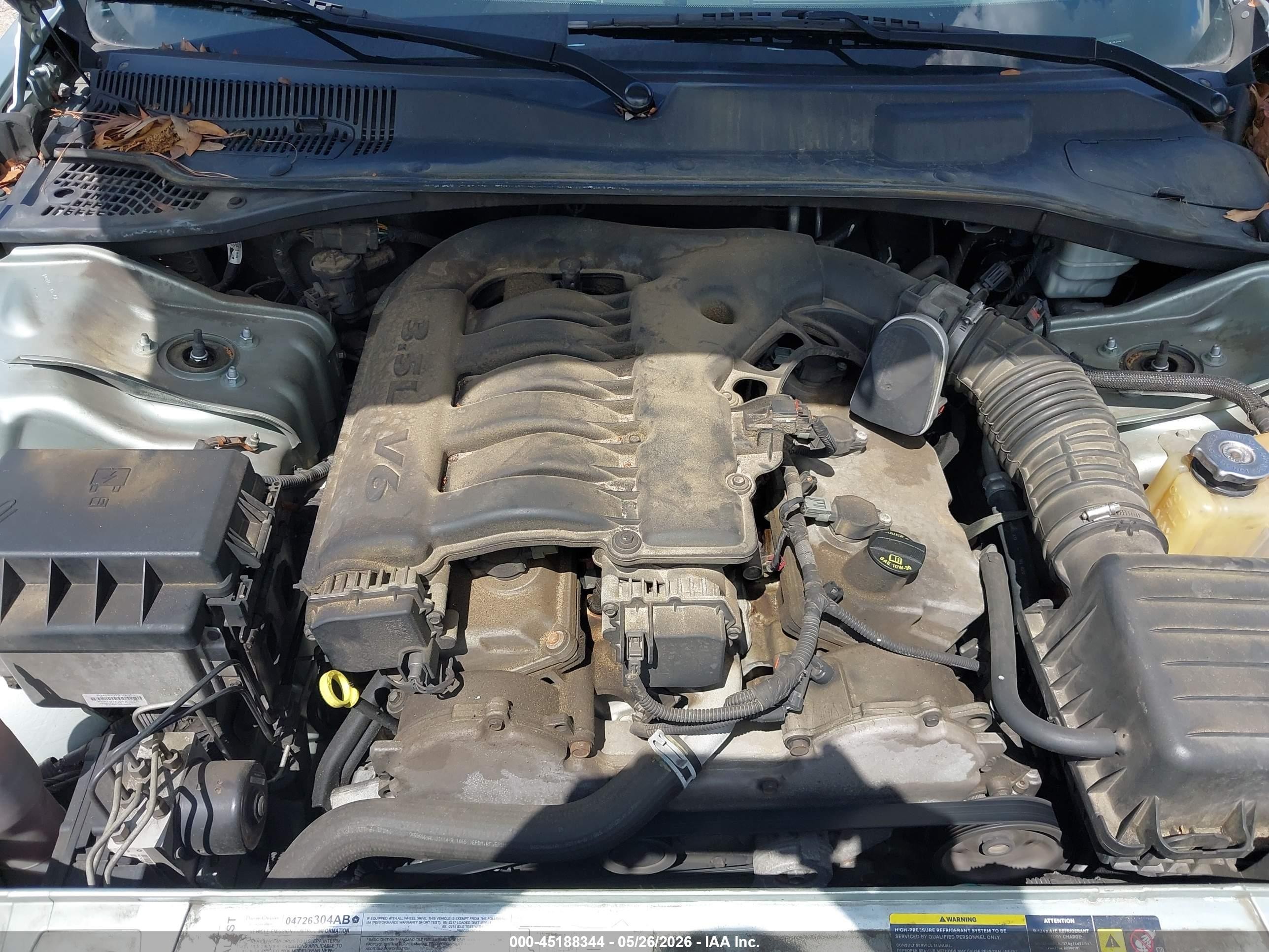 2006 Chrysler 300 Touring Green vin: 2C3KA53G46H151332