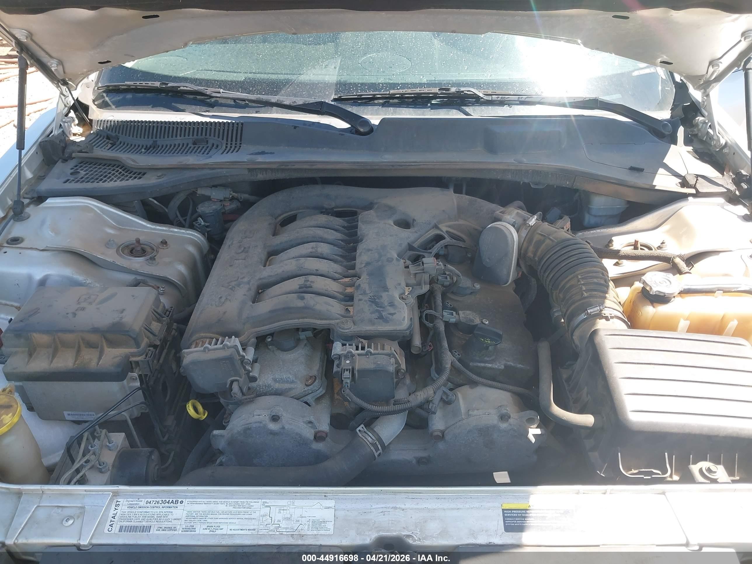 2006 Chrysler 300 Touring Silver vin: 2C3KA53G46H153985