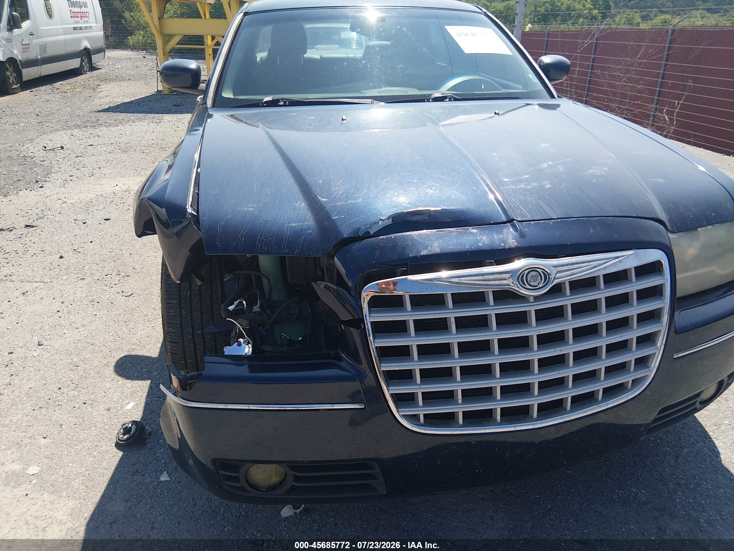 2006 Chrysler 300 Touring Синий vin: 2C3KA53G46H346671