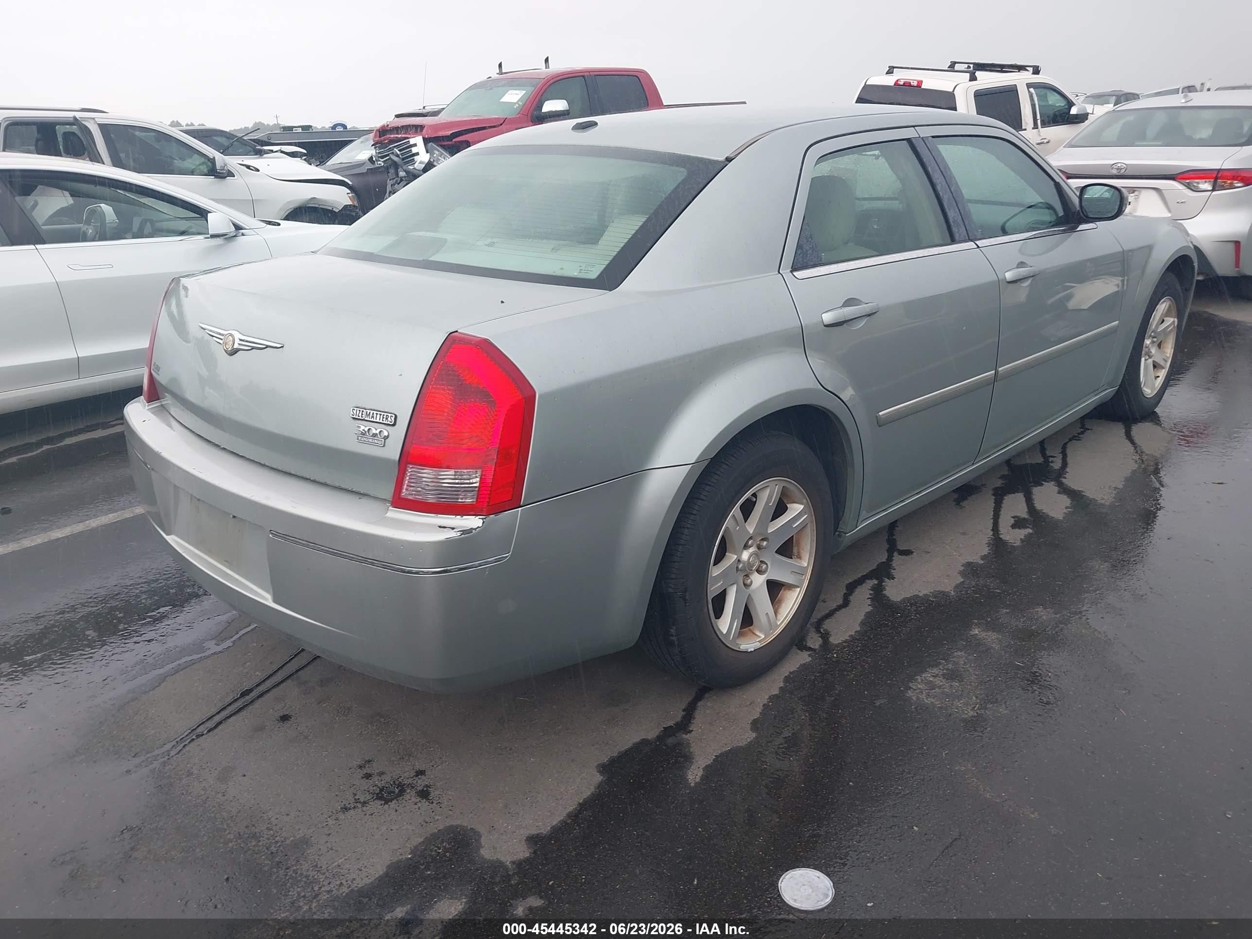 2006 Chrysler 300 Touring Teal vin: 2C3KA53G46H493427