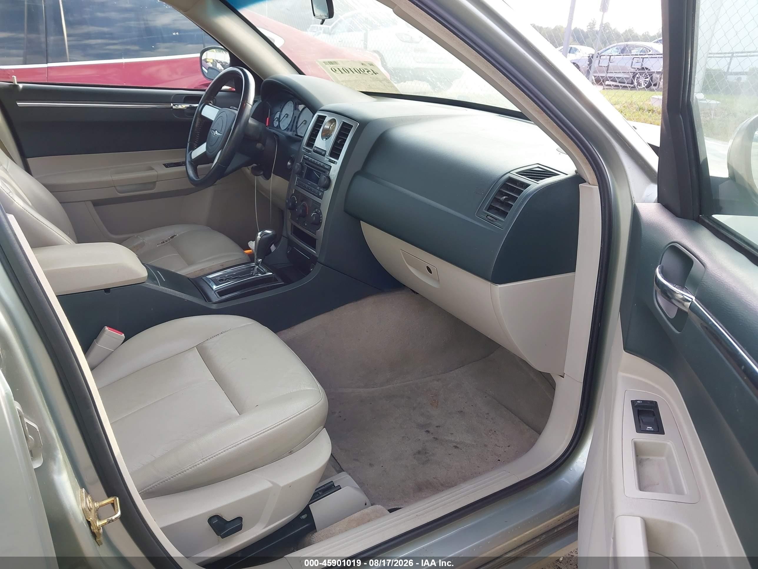 2006 Chrysler 300 Touring Бирюзовый vin: 2C3KA53G46H493427