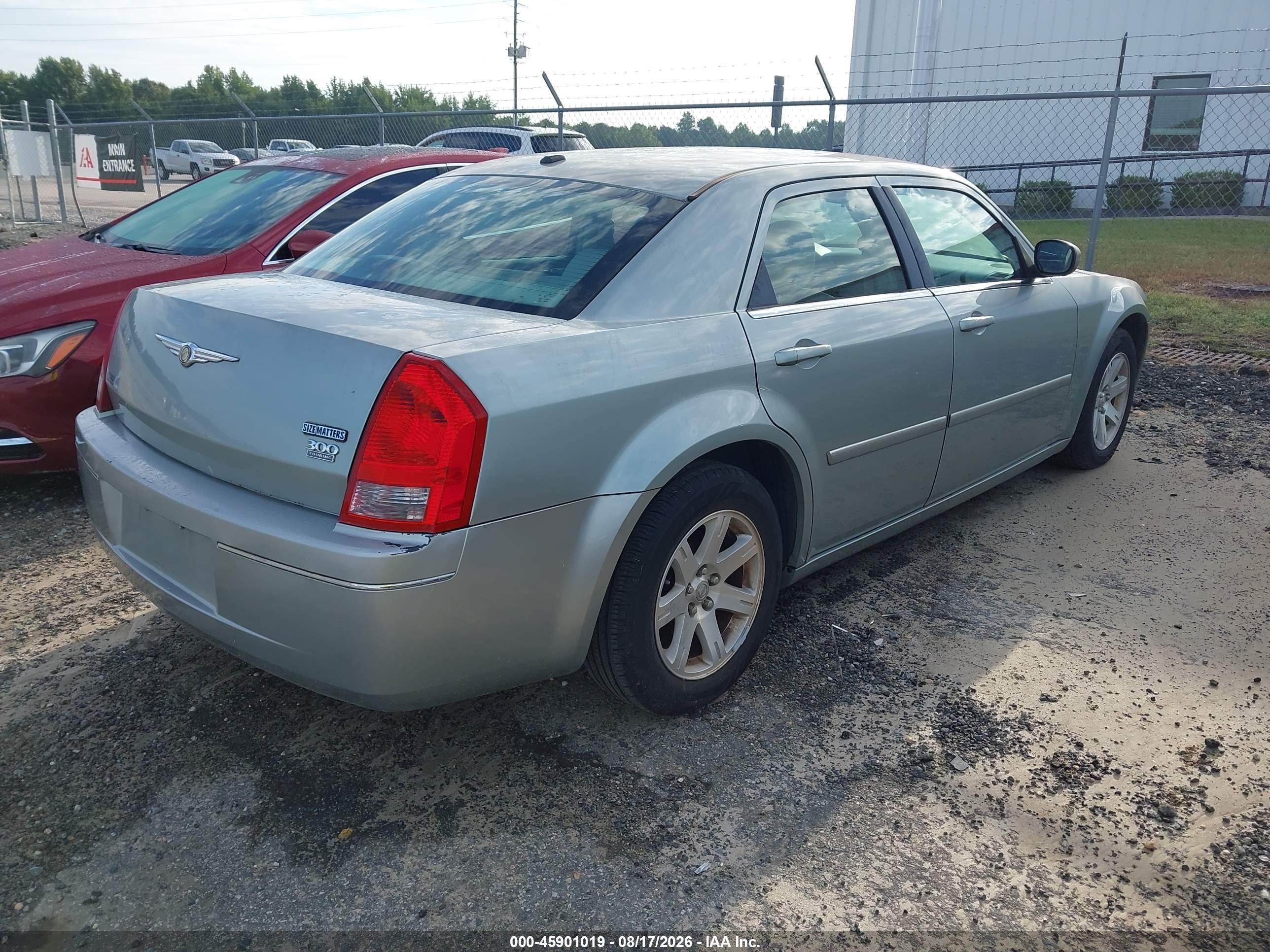 2006 Chrysler 300 Touring Бирюзовый vin: 2C3KA53G46H493427