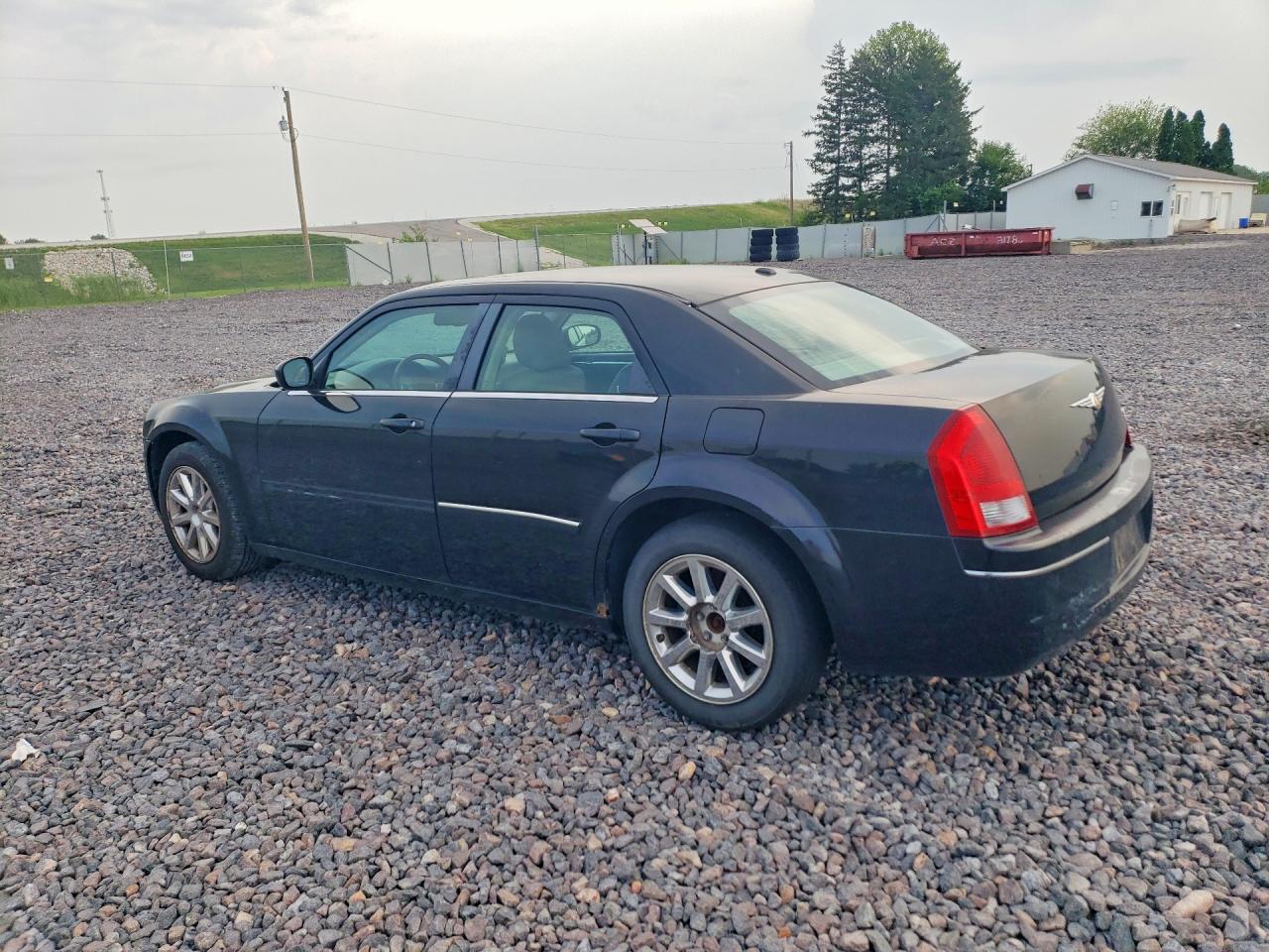2007 Chrysler 300 Touring Black vin: 2C3KA53G47H658023