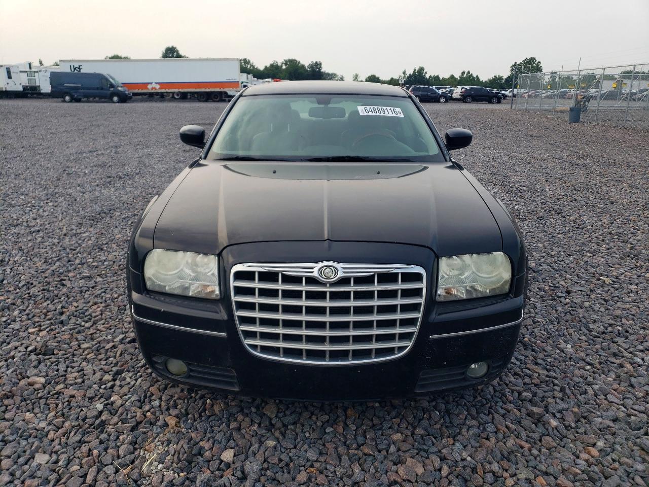 2007 Chrysler 300 Touring Black vin: 2C3KA53G47H658023
