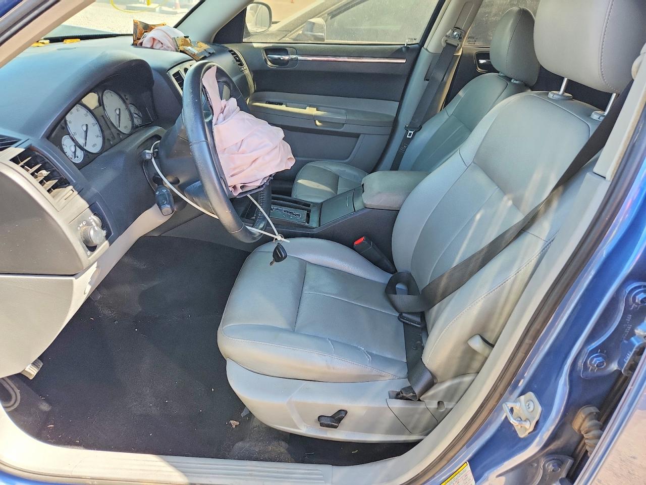2007 Chrysler 300 Touring Blue vin: 2C3KA53G47H715918