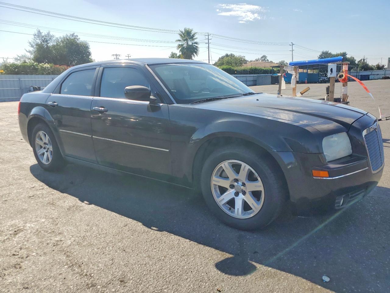 2007 Chrysler 300 Touring Черный vin: 2C3KA53G47H773608