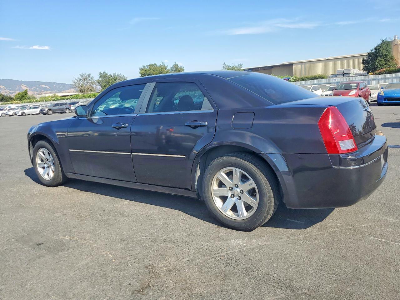 2007 Chrysler 300 Touring Черный vin: 2C3KA53G47H773608