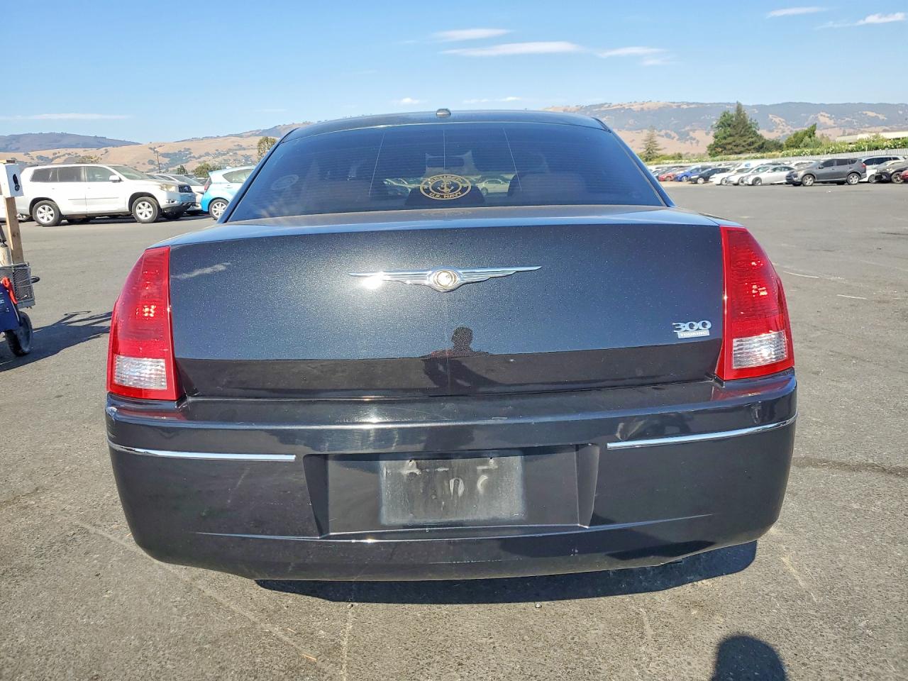2007 Chrysler 300 Touring Черный vin: 2C3KA53G47H773608