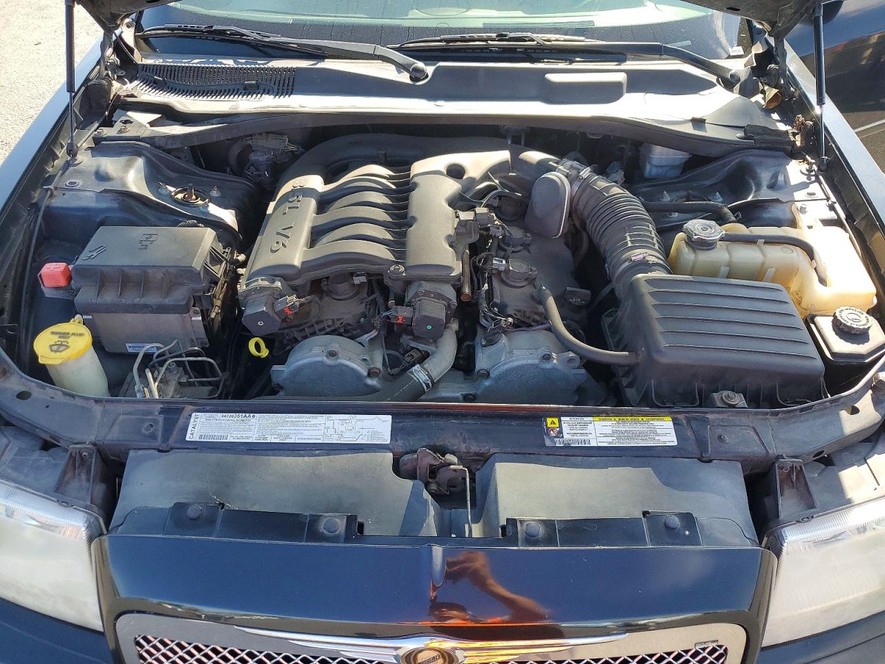 2007 Chrysler 300 Touring Черный vin: 2C3KA53G47H773608
