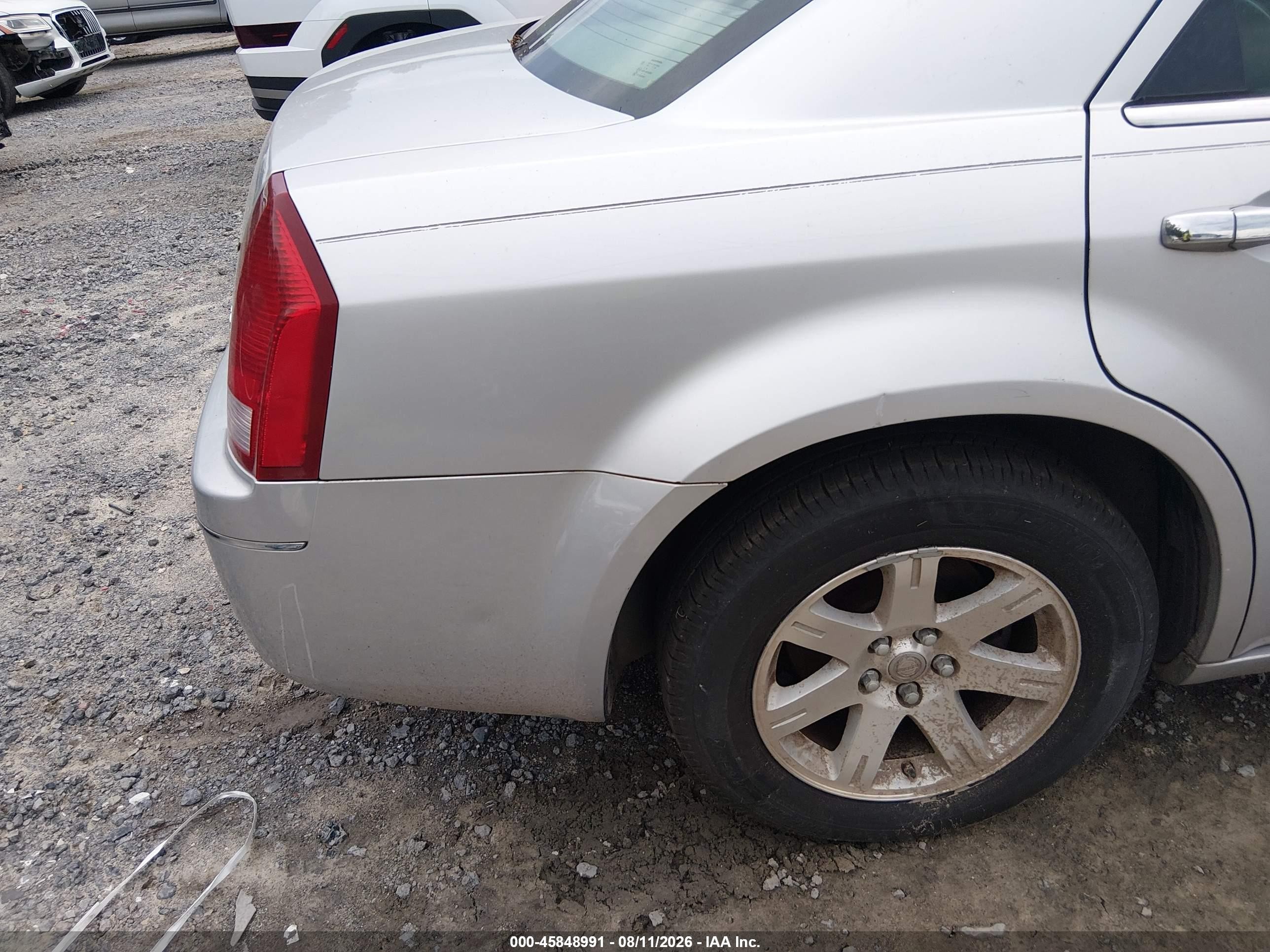2007 Chrysler 300 Touring Gray vin: 2C3KA53G47H883719