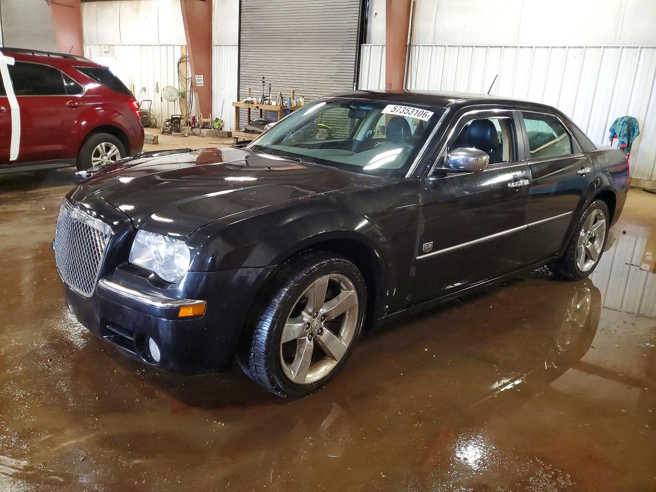 2008 Chrysler 300 Touring Черный vin: 2C3KA53G48H325578