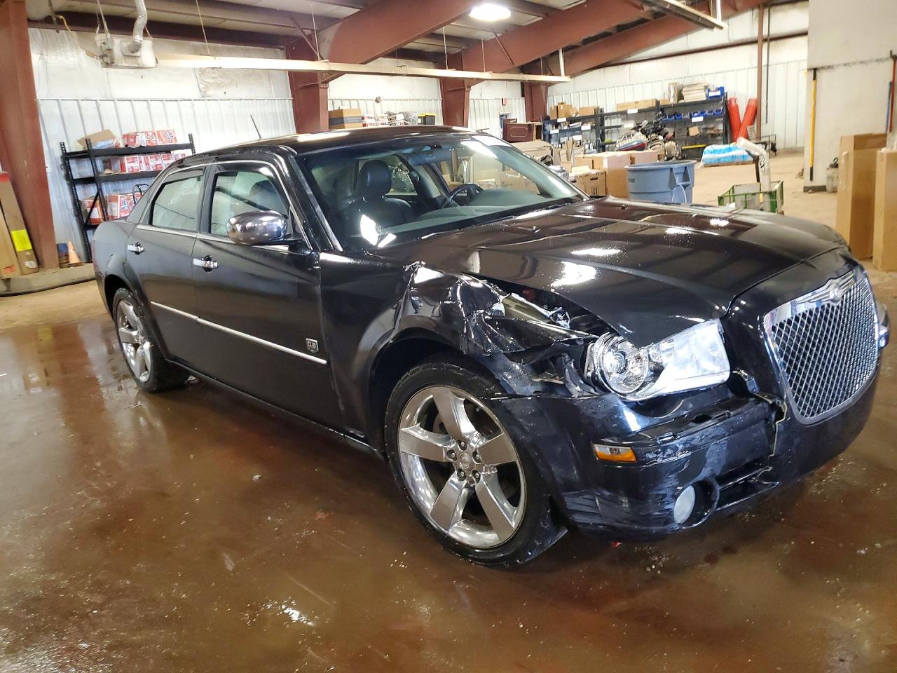 2008 Chrysler 300 Touring Черный vin: 2C3KA53G48H325578