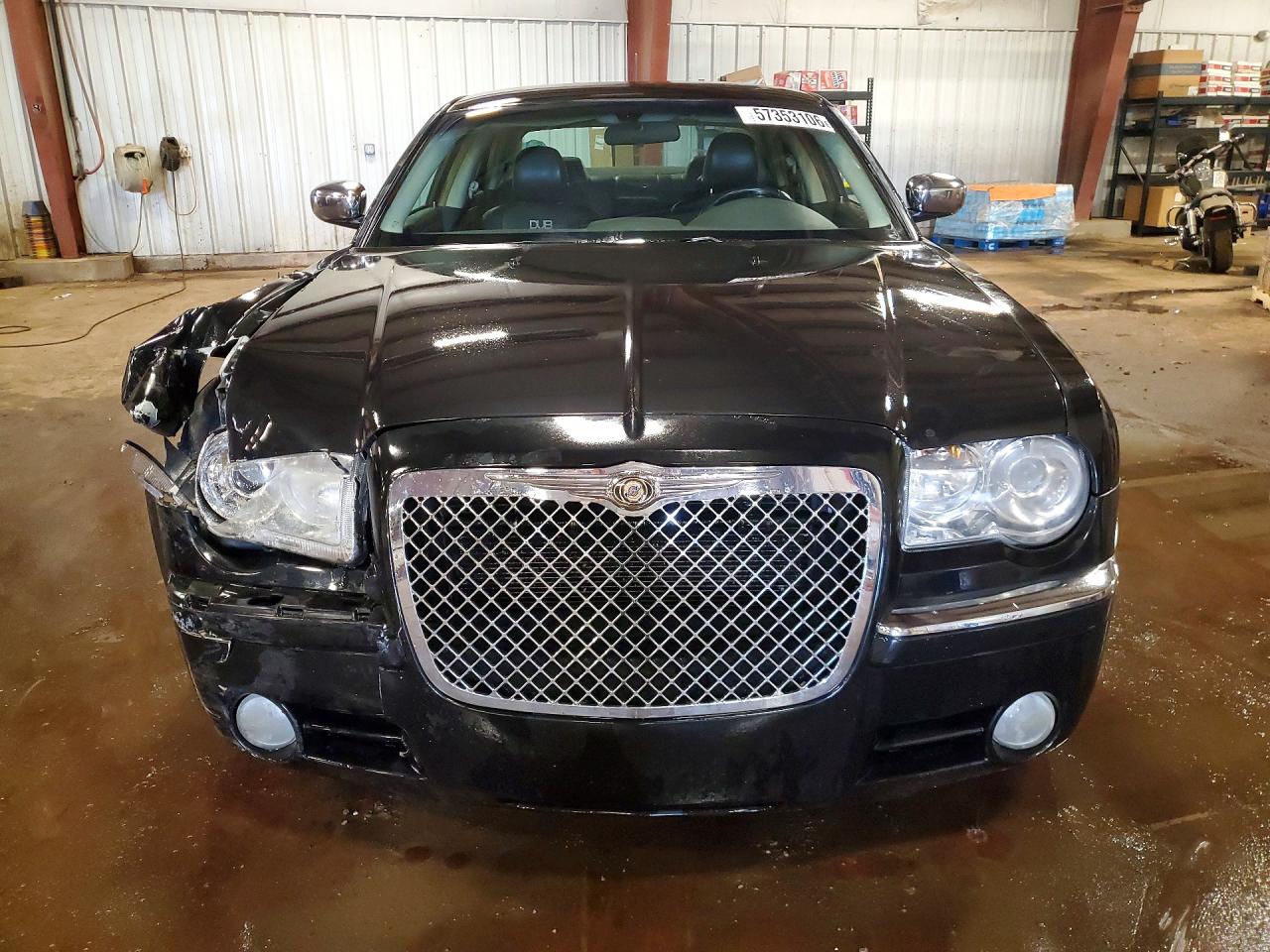 2008 Chrysler 300 Touring Черный vin: 2C3KA53G48H325578