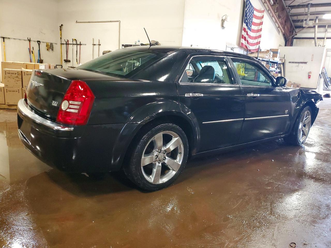 2008 Chrysler 300 Touring Черный vin: 2C3KA53G48H325578