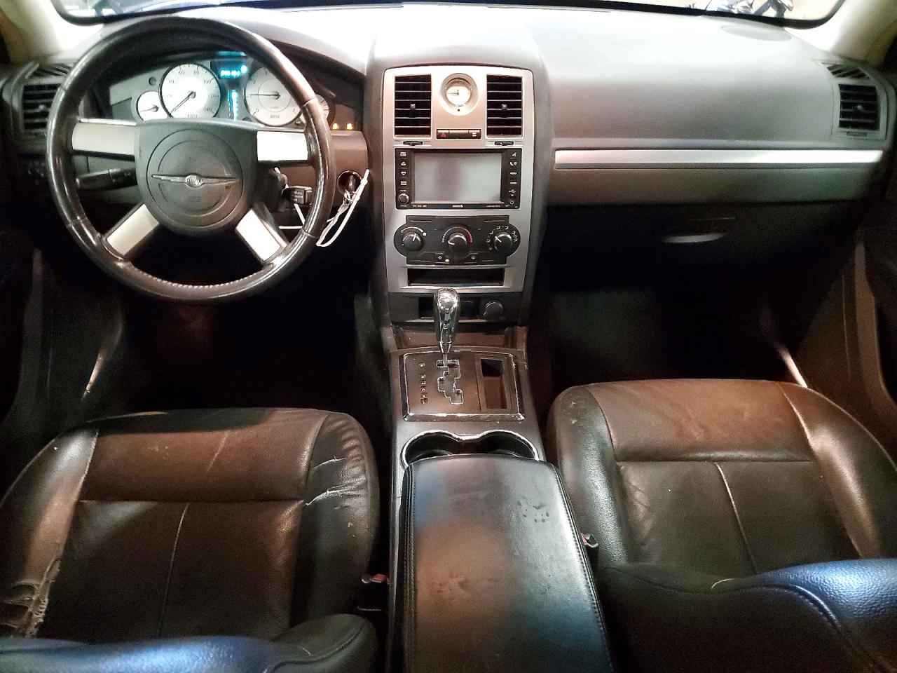 2008 Chrysler 300 Touring Черный vin: 2C3KA53G48H325578