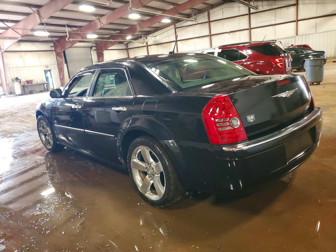2008 Chrysler 300 Touring Черный vin: 2C3KA53G48H325578