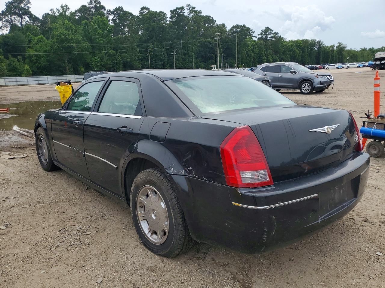 2006 Chrysler 300 Touring Черный vin: 2C3KA53G56H360868