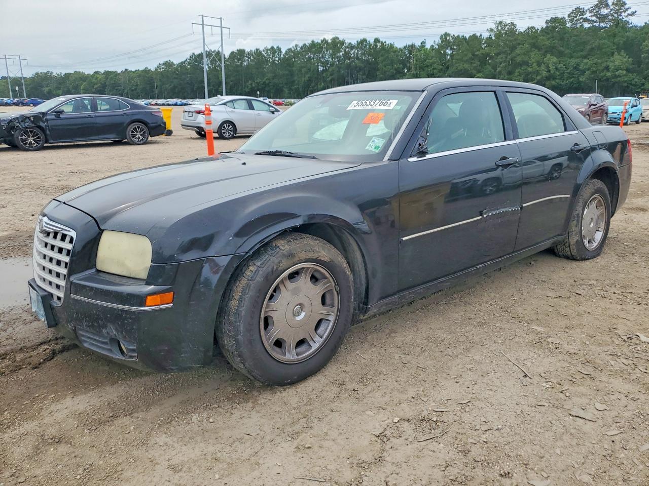 2006 Chrysler 300 Touring Черный vin: 2C3KA53G56H360868
