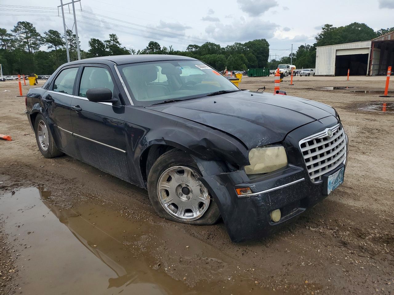 2006 Chrysler 300 Touring Черный vin: 2C3KA53G56H360868