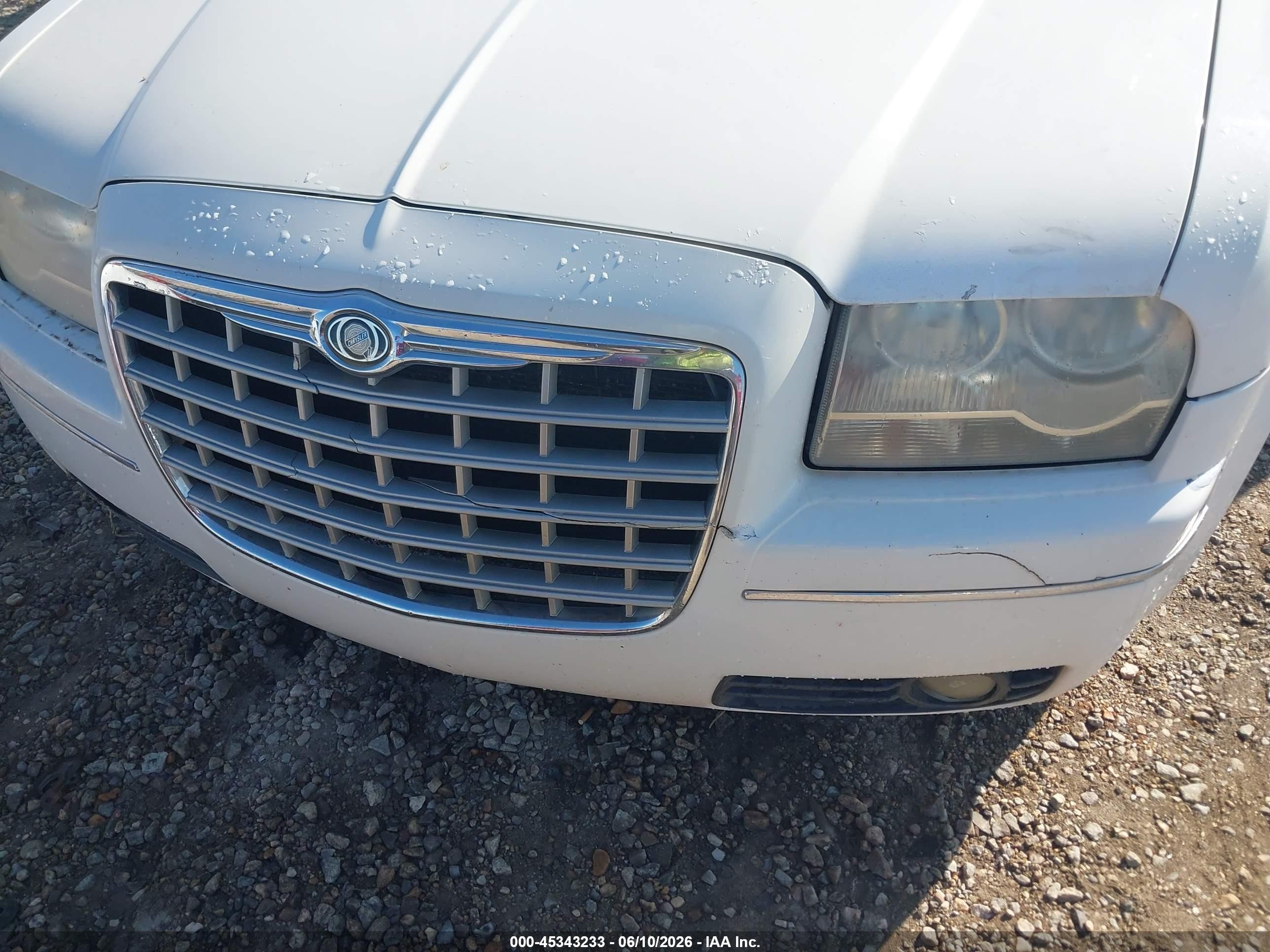 2006 Chrysler 300 Touring White vin: 2C3KA53G56H495879