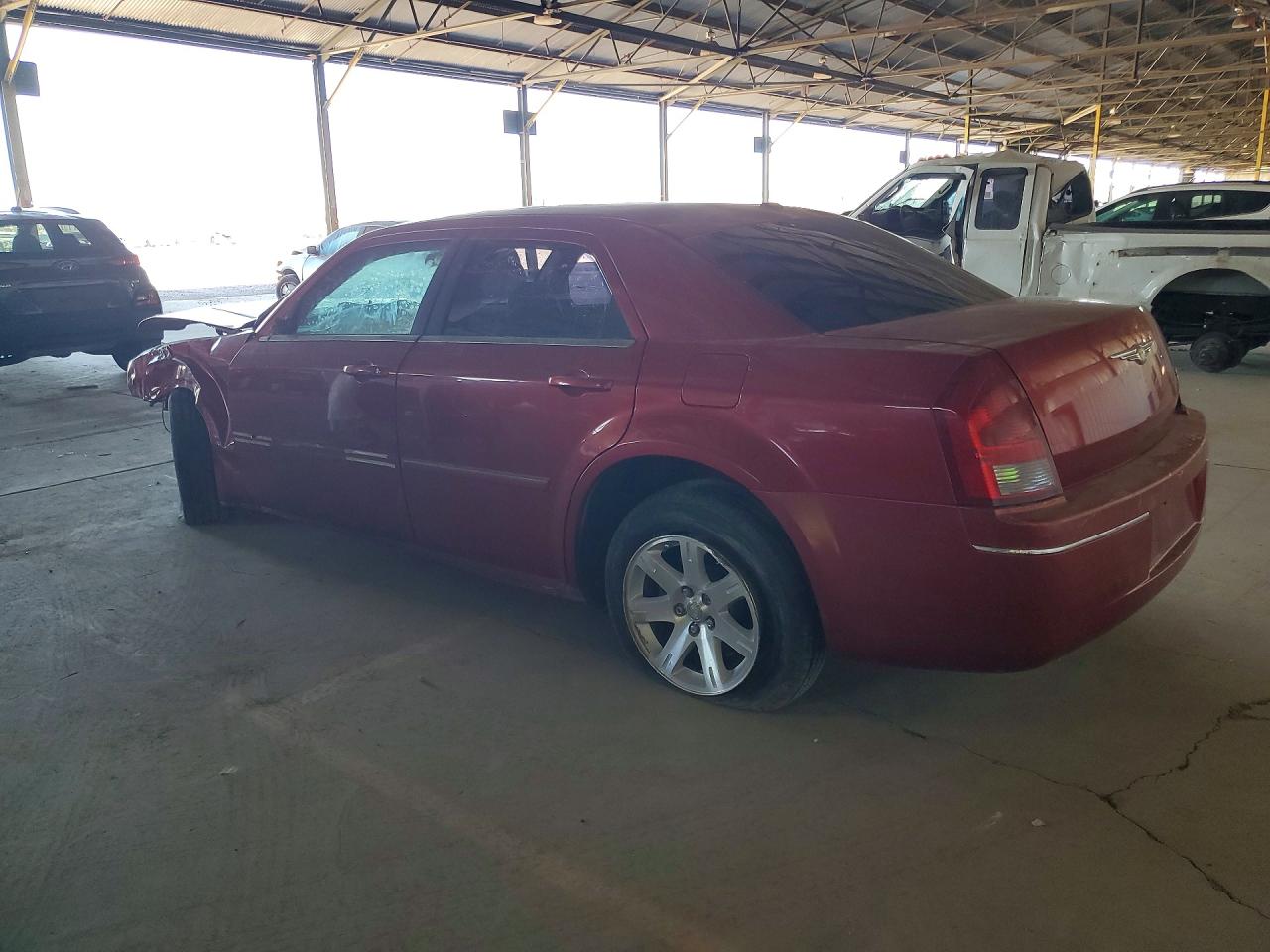 2007 Chrysler 300 Touring Burgundy vin: 2C3KA53G57H633809