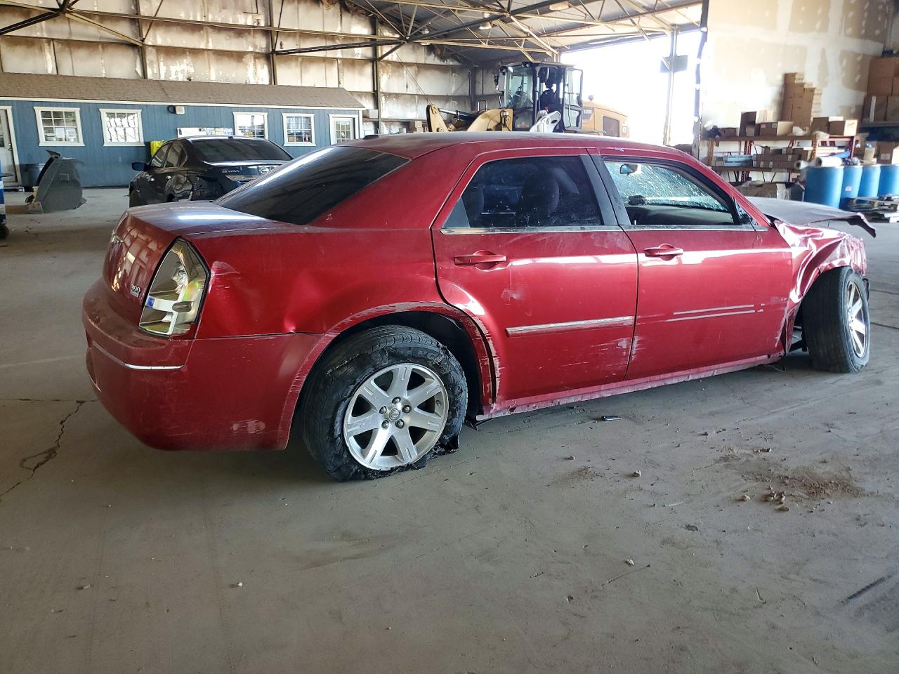 2007 Chrysler 300 Touring Burgundy vin: 2C3KA53G57H633809