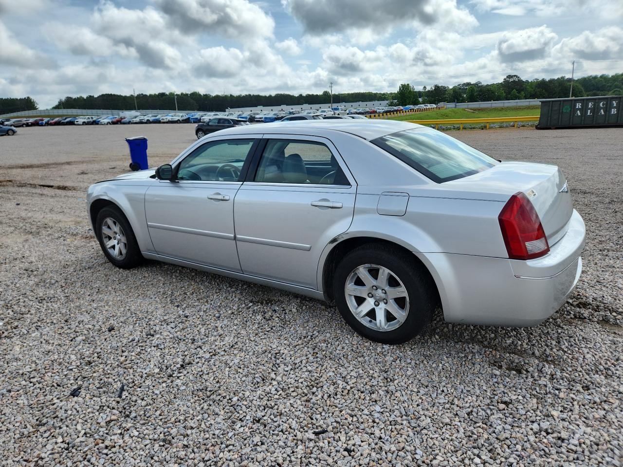 2007 Chrysler 300 Touring Серебряный vin: 2C3KA53G57H639027