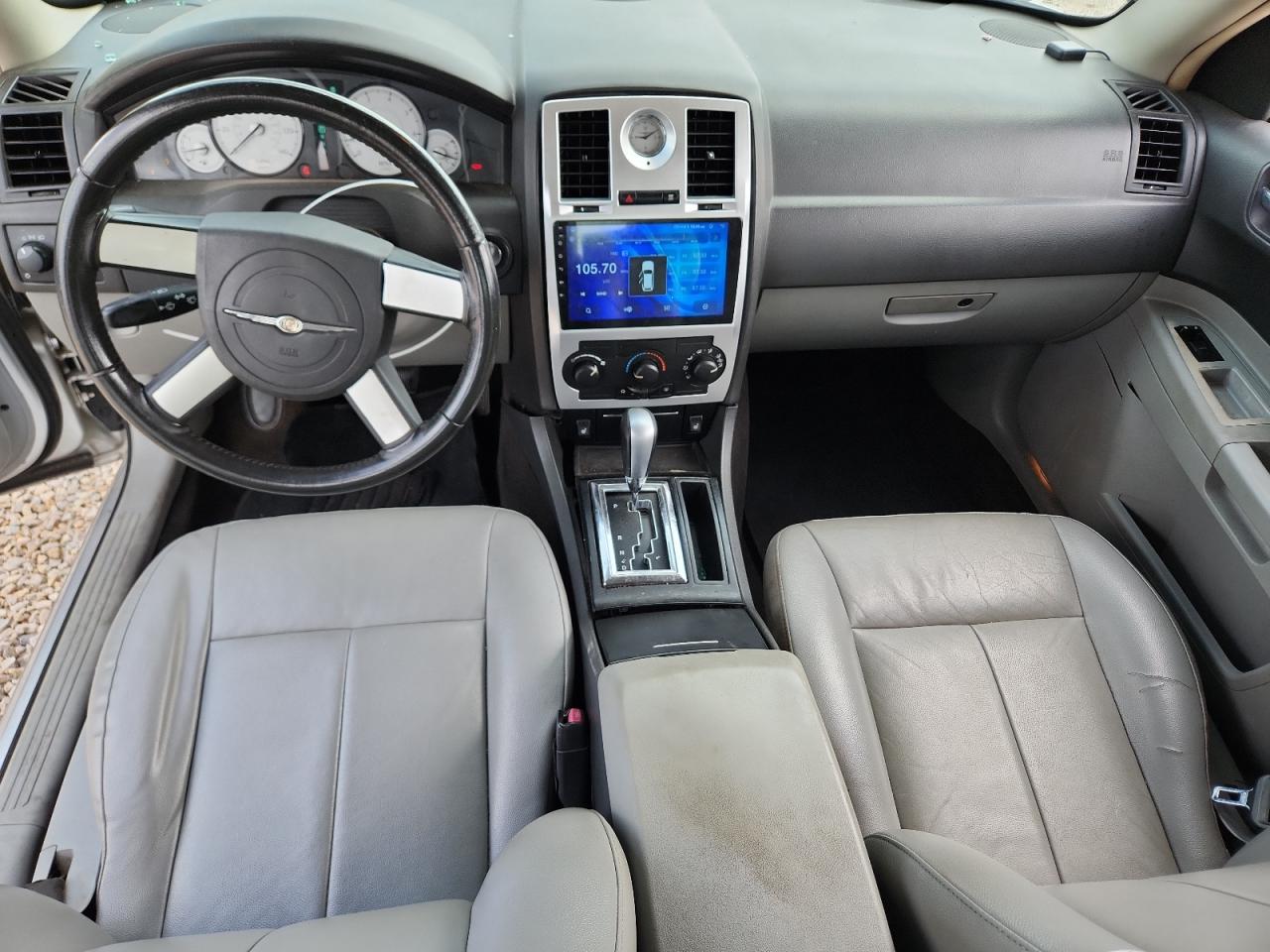 2007 Chrysler 300 Touring Серебряный vin: 2C3KA53G57H639027