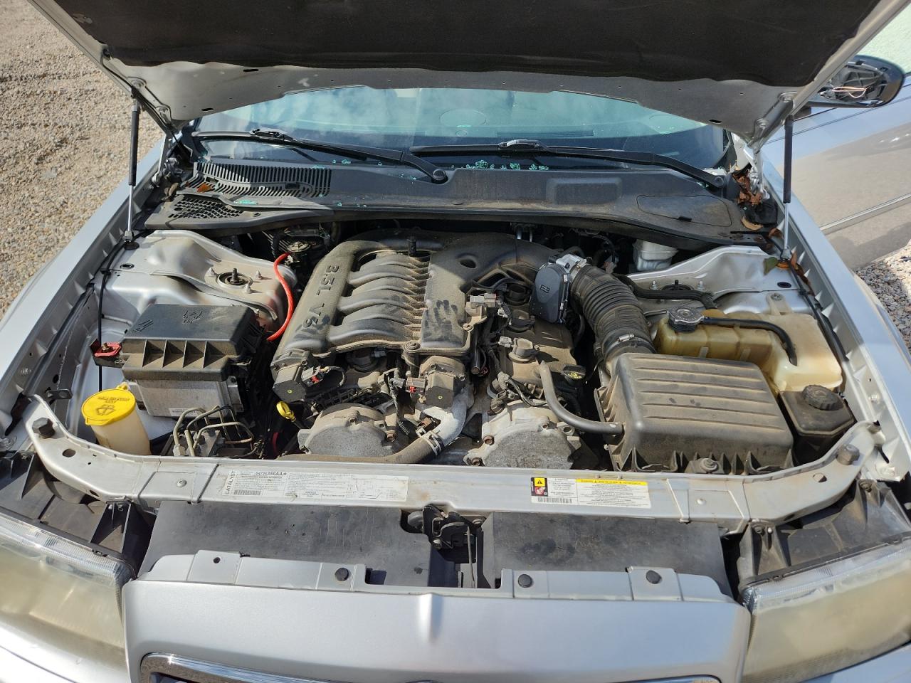 2007 Chrysler 300 Touring Серебряный vin: 2C3KA53G57H639027