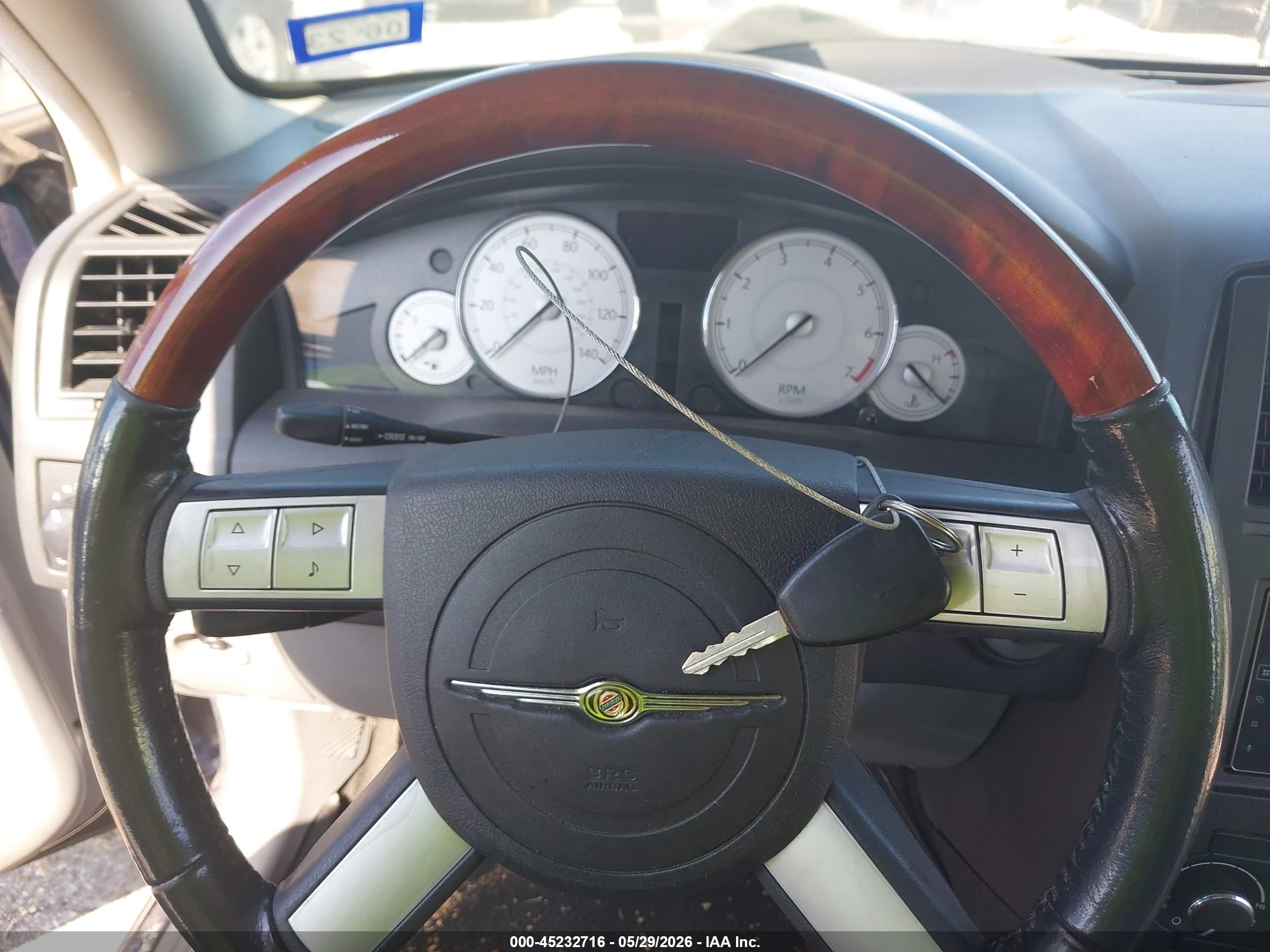 2006 Chrysler 300 Touring Blue vin: 2C3KA53G66H177513