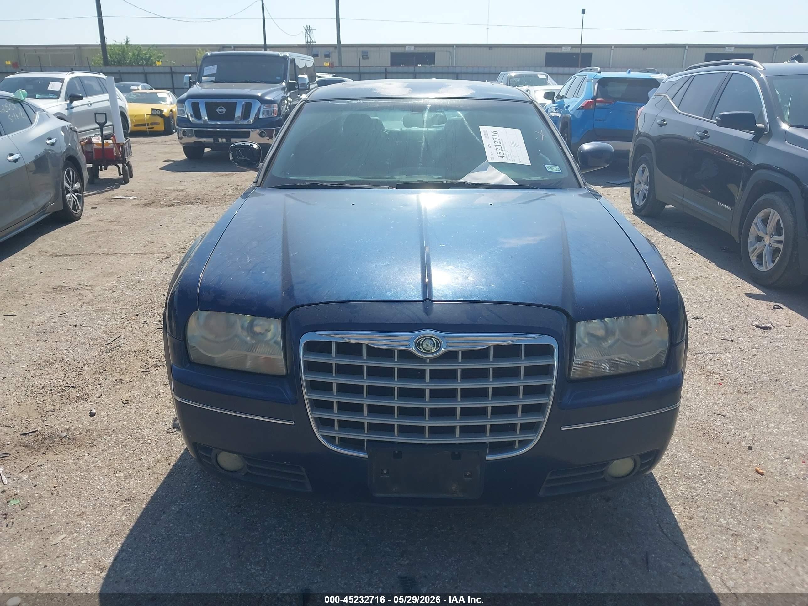 2006 Chrysler 300 Touring Blue vin: 2C3KA53G66H177513