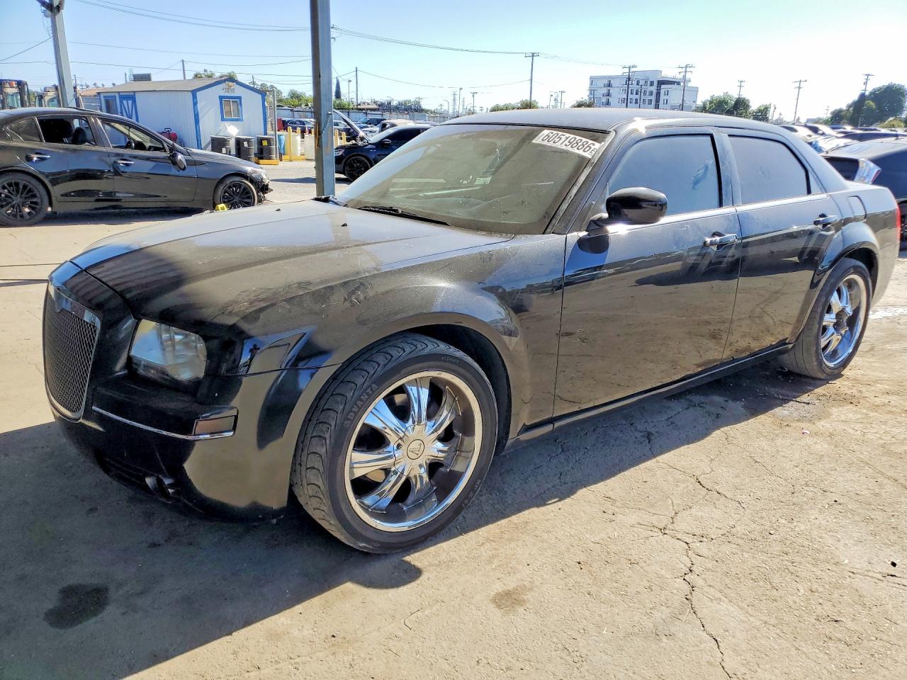 2006 Chrysler 300 Touring Черный vin: 2C3KA53G66H188981