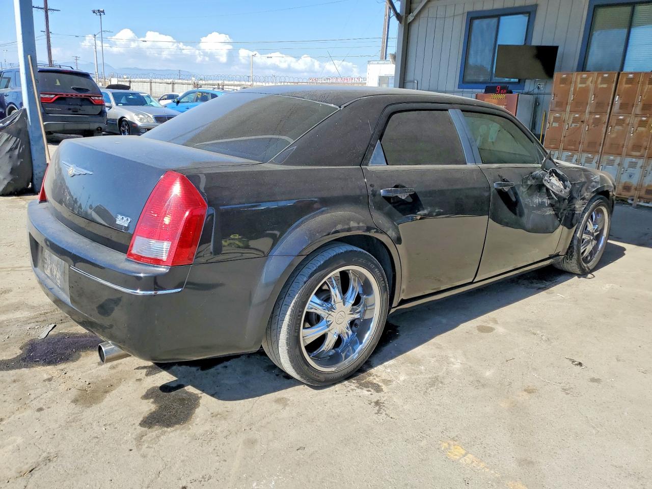 2006 Chrysler 300 Touring Черный vin: 2C3KA53G66H188981
