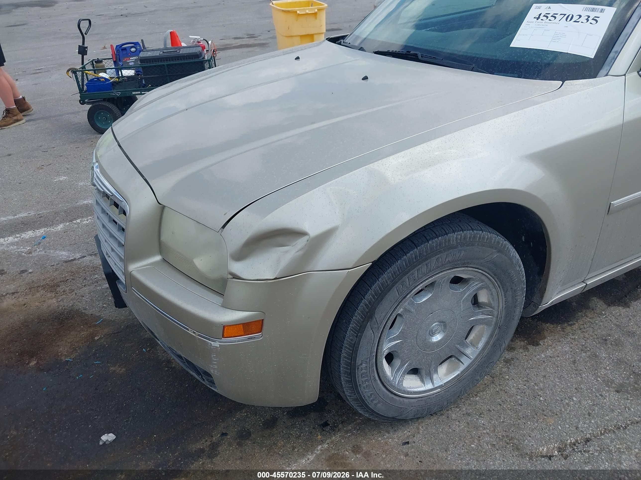 2006 Chrysler 300 Touring Gold vin: 2C3KA53G66H464852