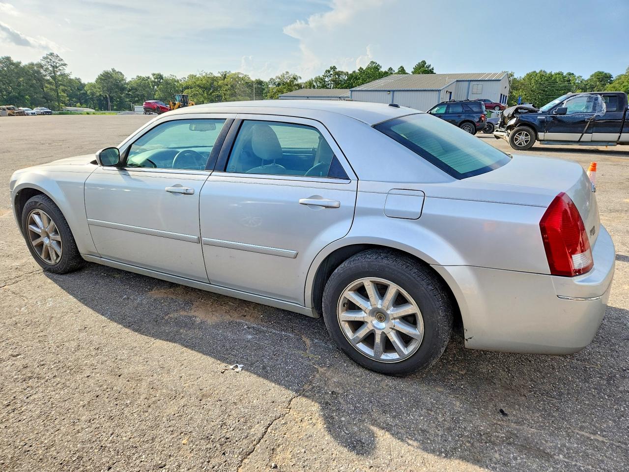 2007 Chrysler 300 Touring Серебряный vin: 2C3KA53G67H682193